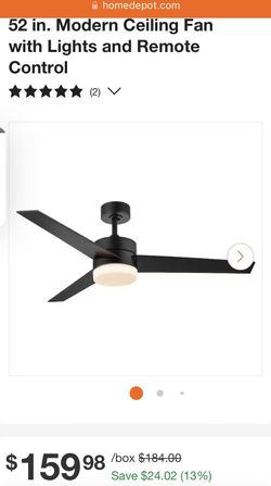 52” 3 Blade Fan BRAND NEW