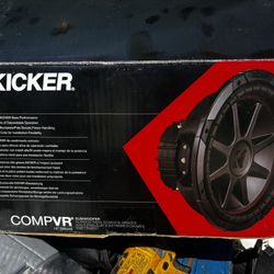 12” Kicker Comp Vr Brand New Two 