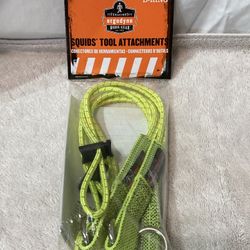 New TENACIOUS ERGODYNE WORK GEAR SQUIDS TOOL ATTACHMENTS, #3703, 3 Piece Pack