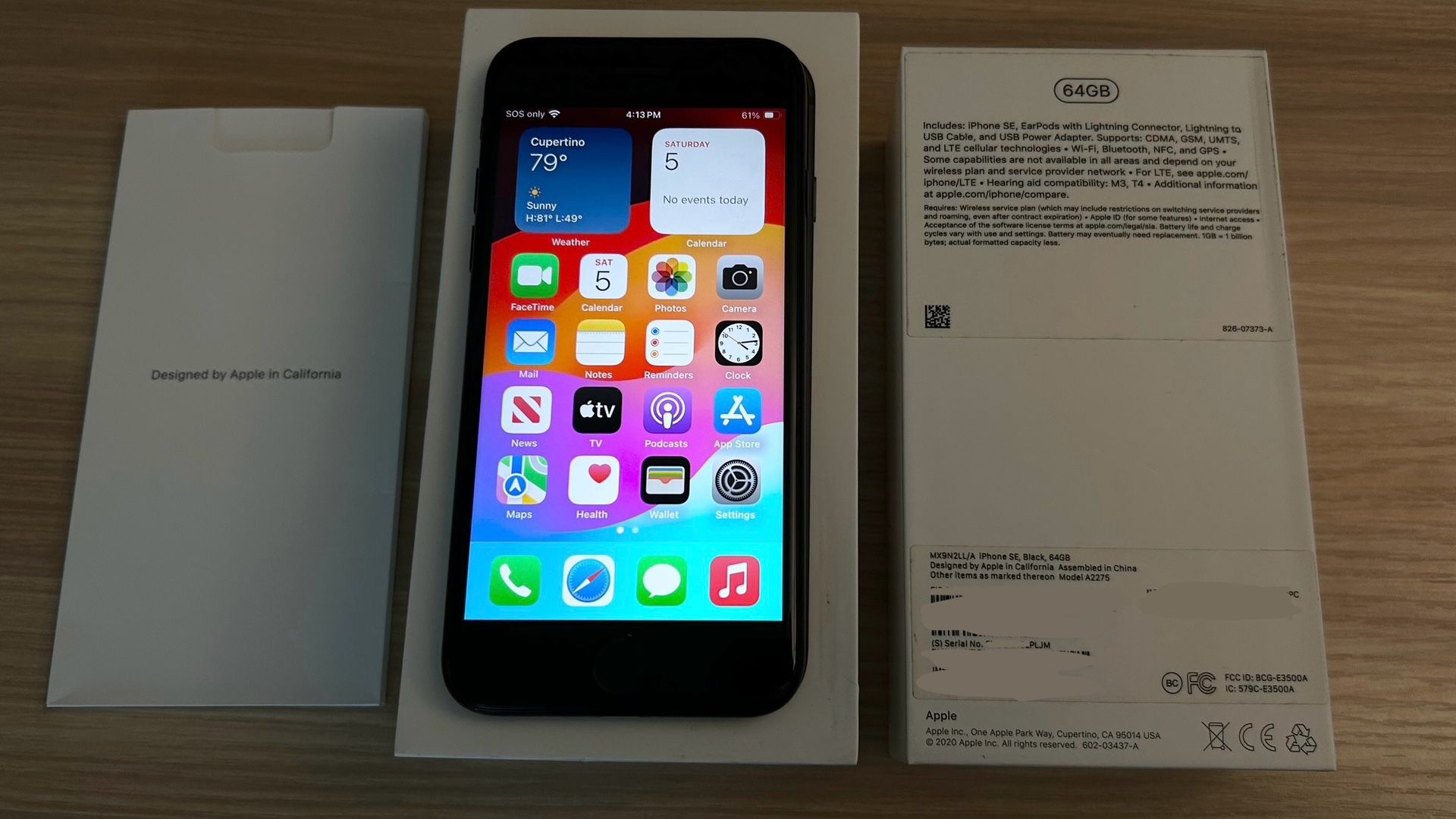 Unlocked iPhone SE 2nd Gen - iOS 17