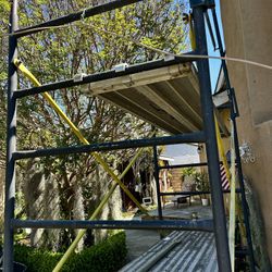 Scaffolding Two Sections