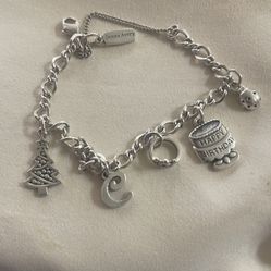 James Avery Bracelet with 5 Charms 