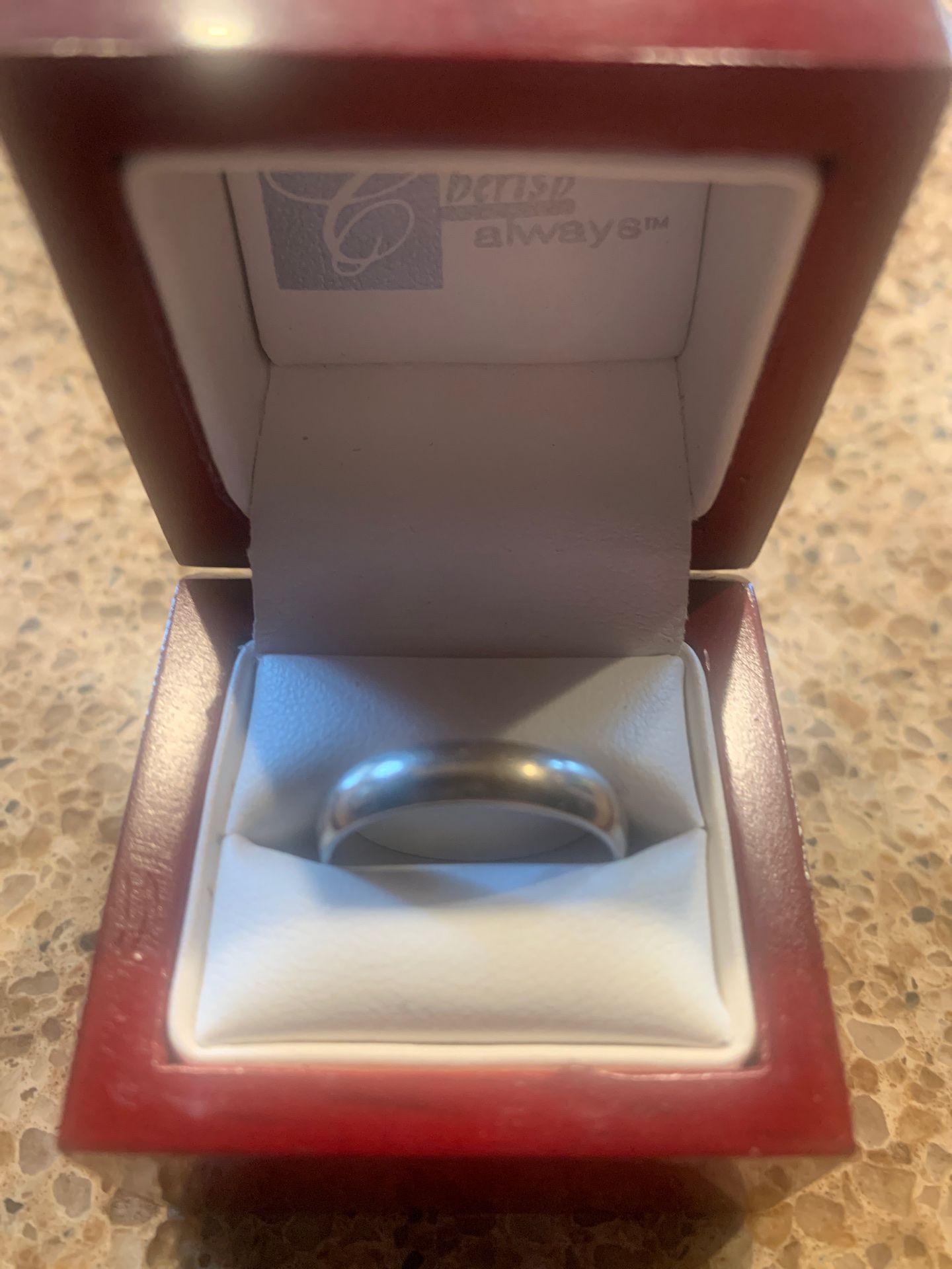 Silver Wedding Band