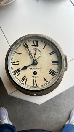 Vintage Brass clock