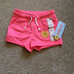 Hot Pink Toddler Shorts