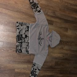 Junji Ito Collection Mirror Panel Hoodie, SIZE M