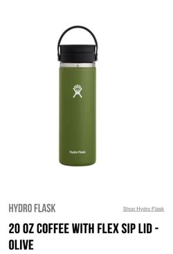 Hydro Flask 20 OZ COFFEE WITH FLEX SIP LID - OLIVE