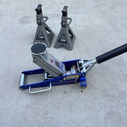 Floor Jack 1.5 Ton And 4 Ton Stands 