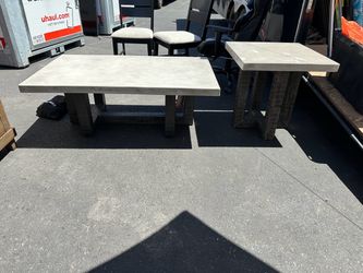 Coffee table with Side Table