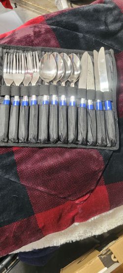 4 piece Coleman silverware set