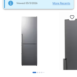 Summit  professional refrigerator Stainless steel