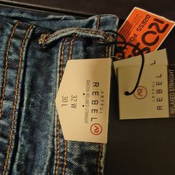 Rebel Jeans 32 X 30 NWT