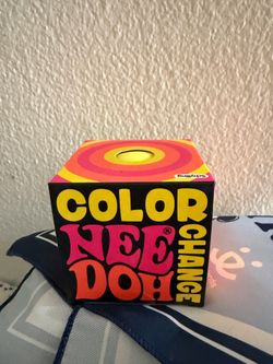 Needoh color change squishy stress ball