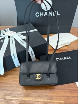 Chanel Preppy Coco Small Bag – Black Caviar Leather