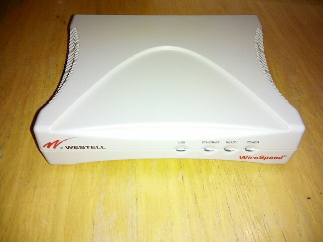 WESTELL WIRESPEED DSL MODEM STEP 2 HOME OR OFFICE by Verizon model# B90-210015-04 / part# B99-211015-00