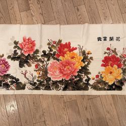 handcrafted cross-stitch art