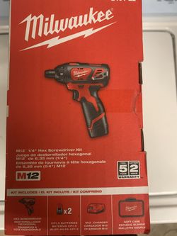 Milwaukee M12 Drill