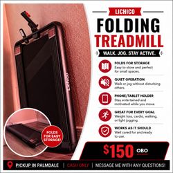 Lichico Folding Treadmill – Great Condition – $150