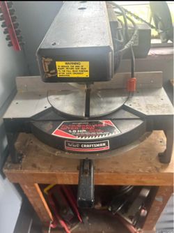 Craftsman 7 1/2 “ Radial Arm Miter Saw