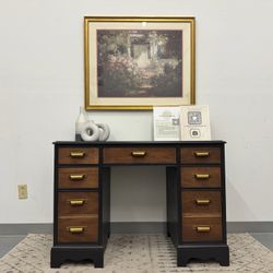 Black & Walnut Desk 