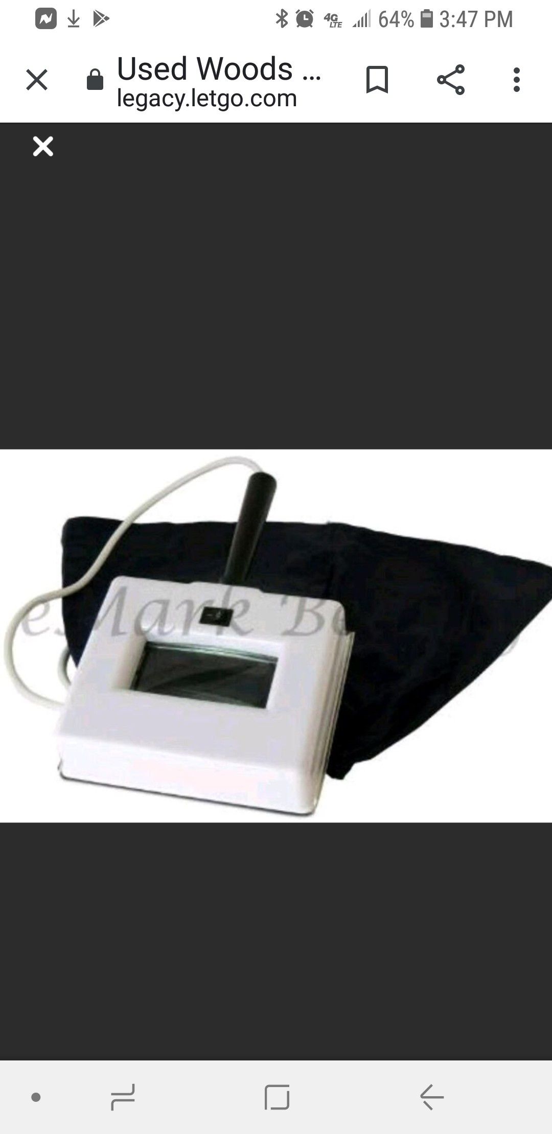 Woods Lamp Professional Grade Skin Care Device