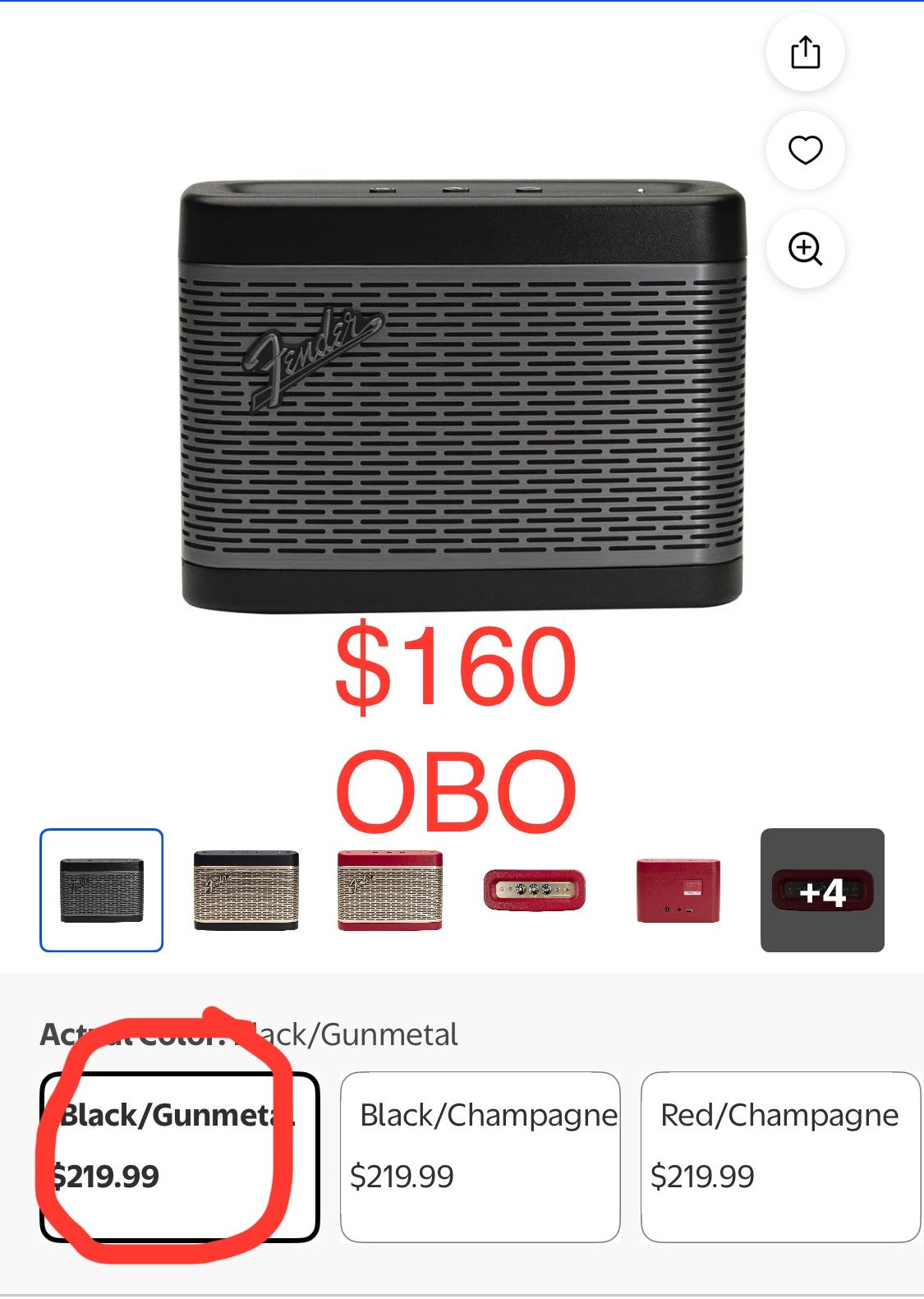 Fender Newport 2 Speaker W/charger