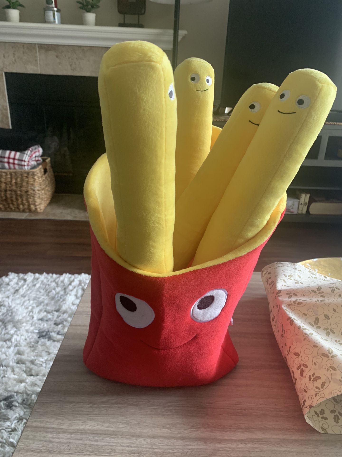 NWOT 16” Yummy World Jumbo French Fries Fun Collectible Pillow Stuffed Plush Toy