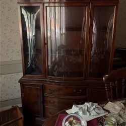 Mahogany China Cabinet