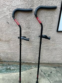 KMINA Forearm Ergonomic Crutches – Pair