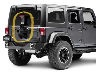 Jeep Spare Tire Mount
