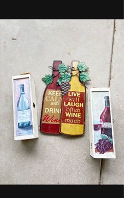 Wine Home decor $25 firm