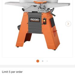 Planer / Jointer Ridgid