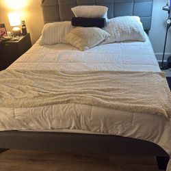 Cama Queen Con Colchón 