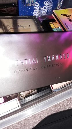 Dominique cosmetics celestial thunder palette