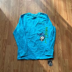 Blue Chrome Hearts Long sleeve