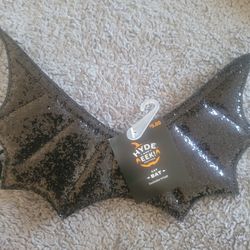 Small pet bat wings costume 