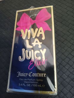 $$$ 60% OFF JUICY COUTURE ELIXIR Sealed New 3.4oz $60 $$$