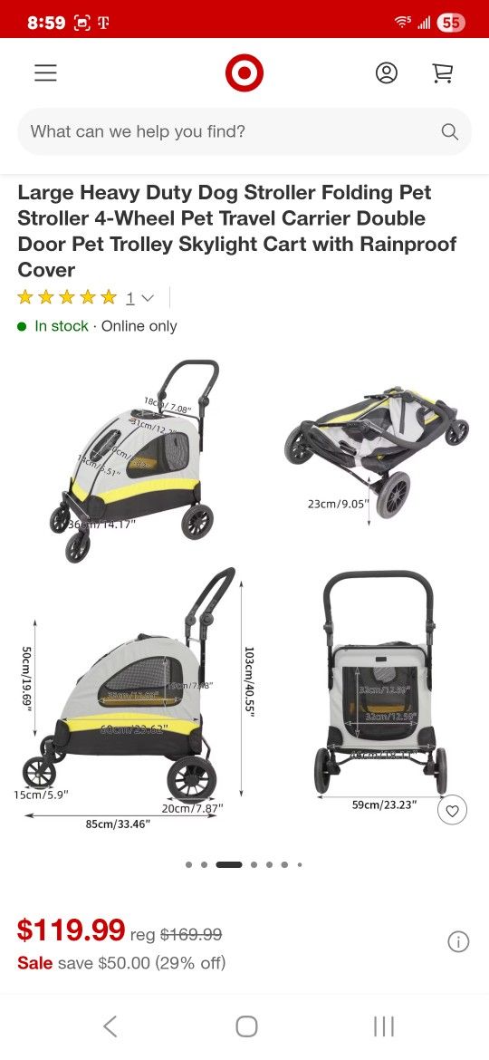 Large Dog Stroller