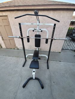 Parabody Pro System 893 Heavy Duty Lat Pulldown Pull down Multiples Exercises Workout Fitness Exercise Equipment Home Gym Machine for Sale in Monterey