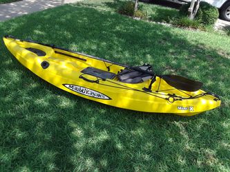 Malibu Mini-X paddle n fish Kayak