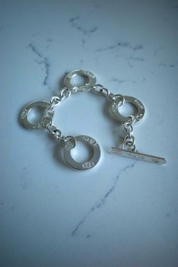 Tiffany & co Toggle  bracelet .925 sterling silver