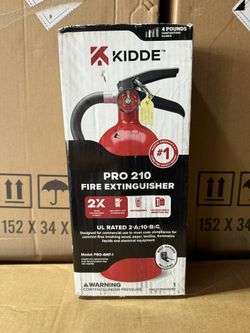 Kidde Pro 210 Fire Extinguisher PRO-4MP-1
