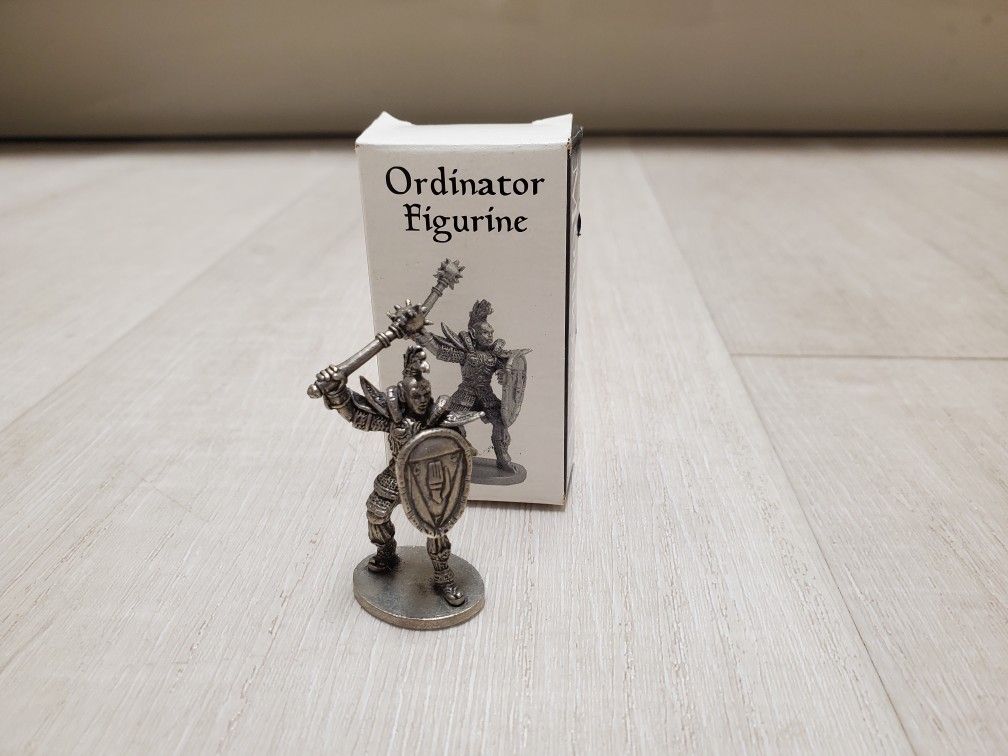 THE ELDER SCROLLS III: MORROWIND ORDINATOR Pewter Figurine - 2002