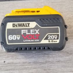 dewalt 9.0  60v battery for parts 