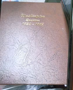 Complete washington quarters