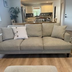 4 Piece Gray Sofa Set