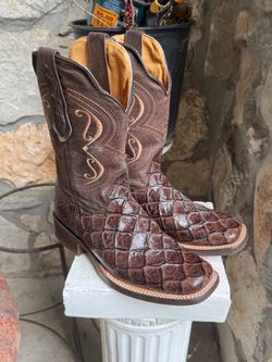 Men’s Pirarucu Boots 9.5