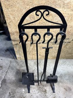 Fire Place Tools/ Wrought