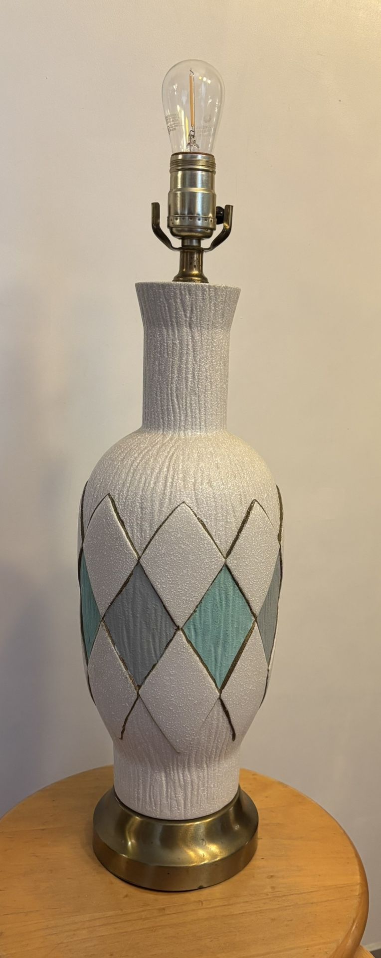 Vintage Ceramic MCM Lamp