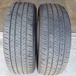 235/60/18 Bridgestone Ecopia H/L 422 Plus (2 Used Tires)